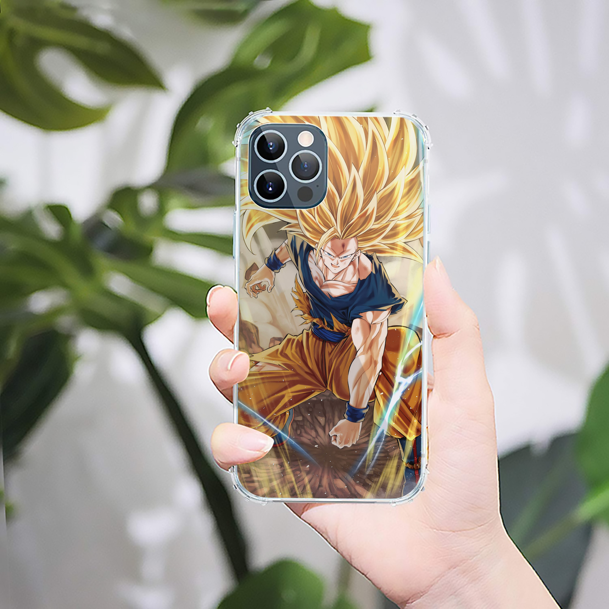 （画像用） ドラゴンボール DRAGON BALL 【iPhone 12シリーズ対応】透明スマホケース（クリアソフトケース）